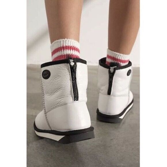 Free People EMU Stinger Mini Zip Boots Size 8W - Picture 3 of 11